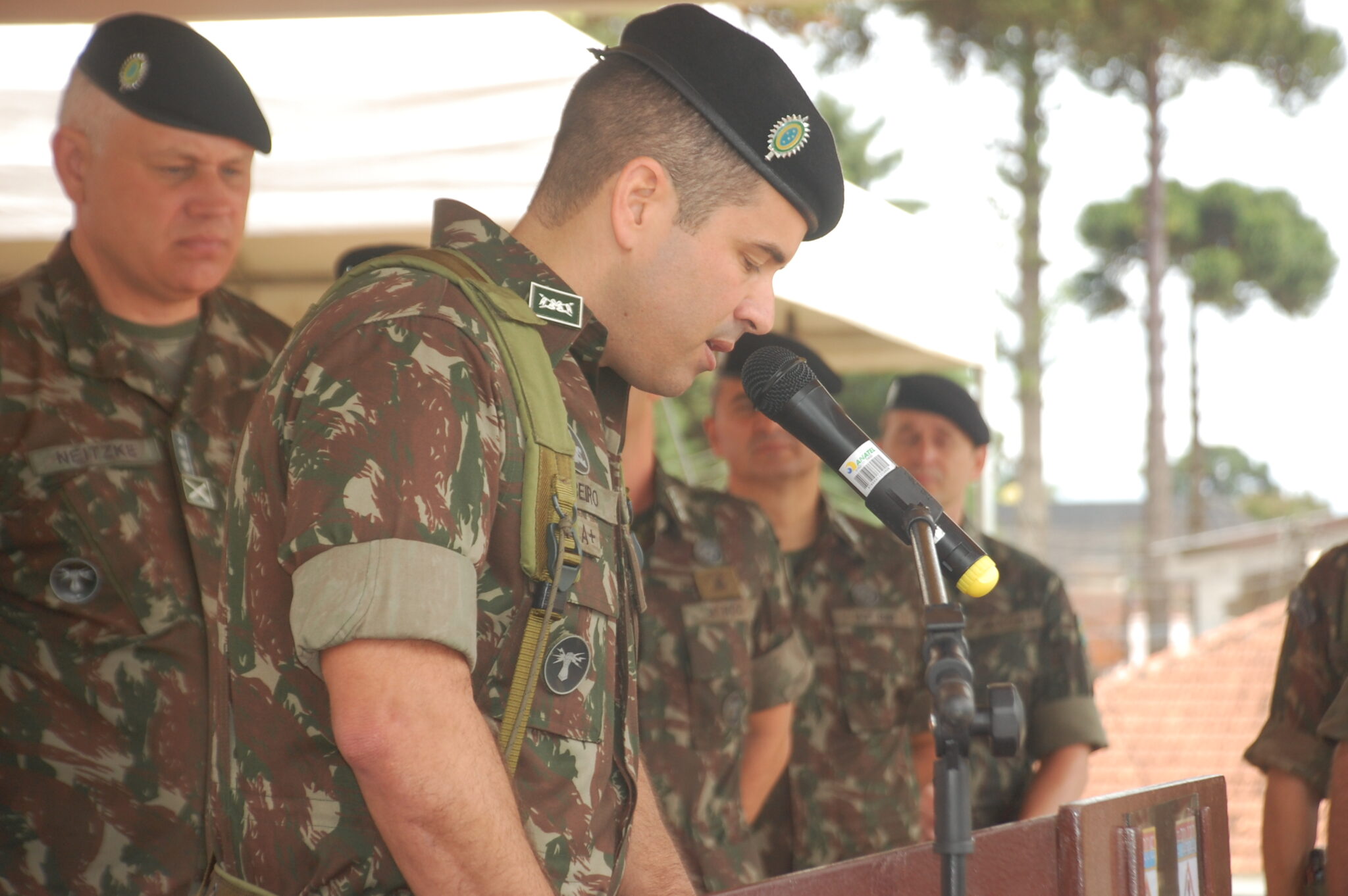 Capitão Amim assume em Castro comando do 5º Esquadrão de Cavalaria