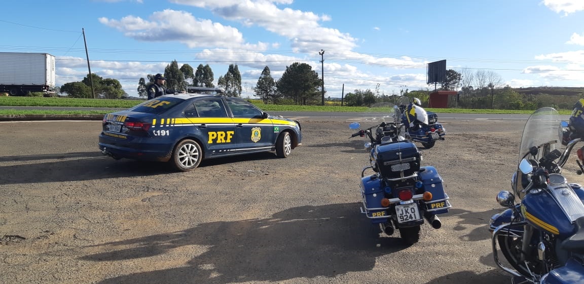 PRF realizou operação de fiscalização de motocicletas