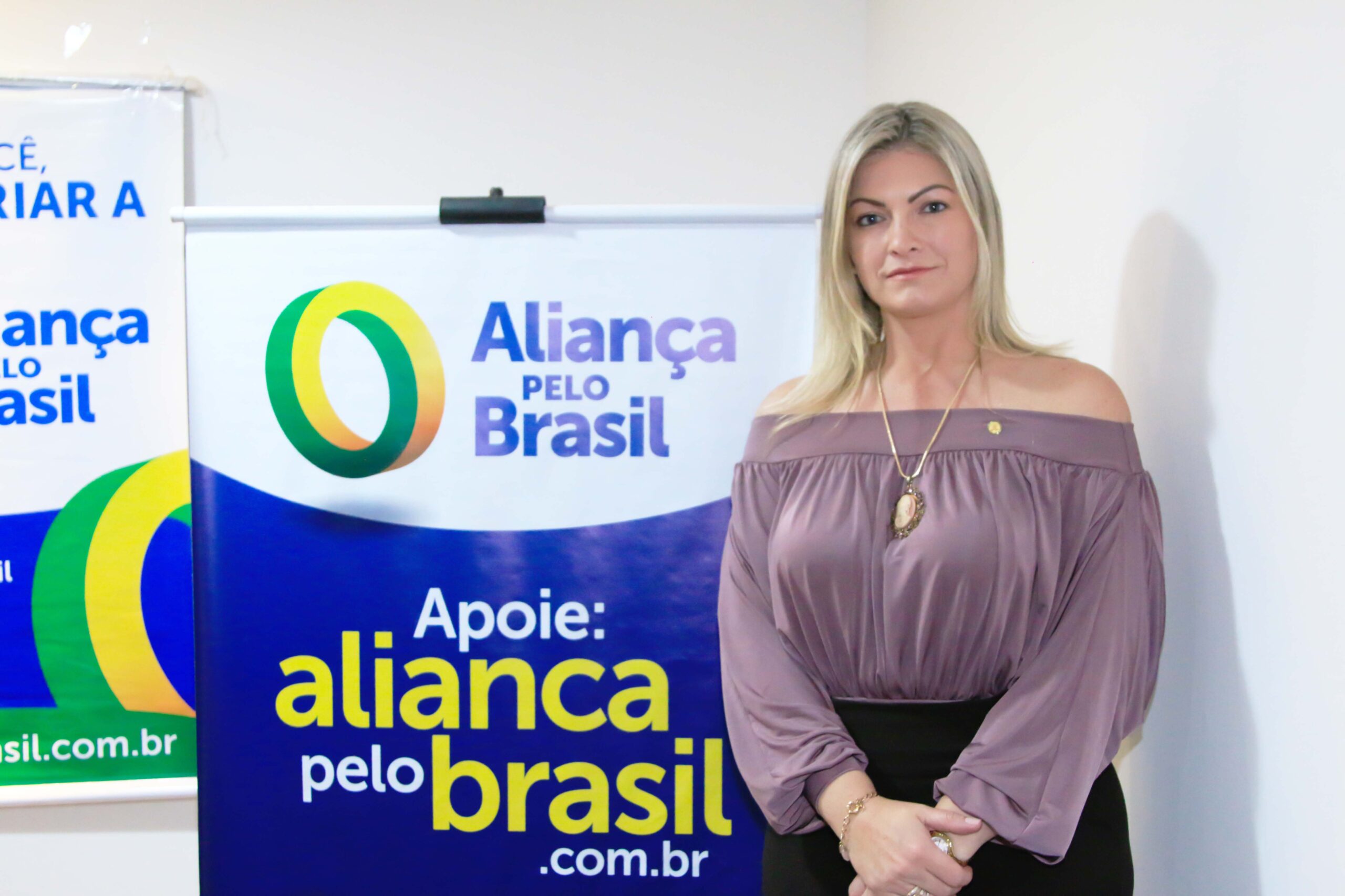 Encontro do Aliança pelo Brasil teve Aline
