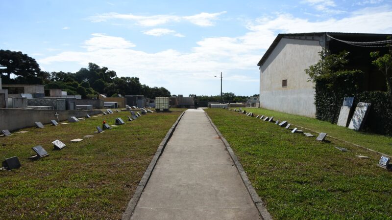 Construção e reparos em túmulos somente até 29 de outubro no Cemitério Municipal do Boqueirão