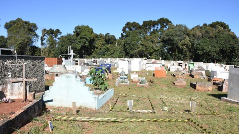 Restam poucas unidades para concessão de lotes no Cemitério Municipal
