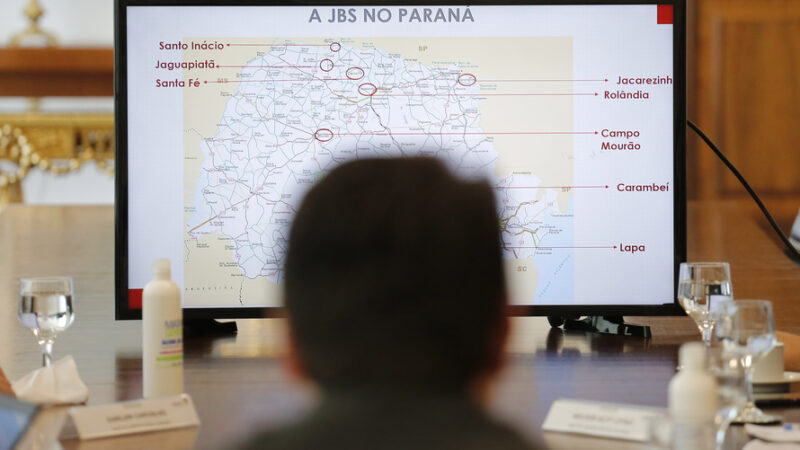 Governo quer atrair novos investimentos da JBS ao Paraná