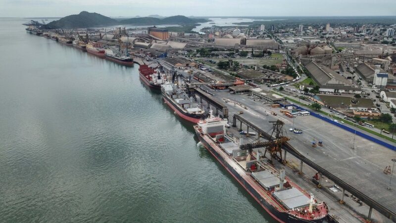 Exportações puxam o aumento de 9% na movimentação dos portos