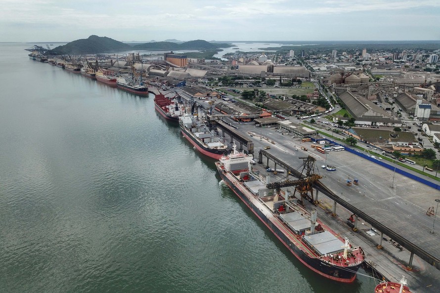 Exportações puxam o aumento de 9% na movimentação dos portos