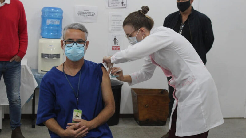 Iniciada a campanha de vacinação contra a Covid-19 em Palmeira
