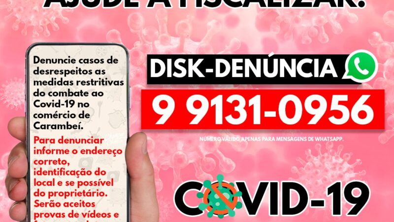 Carambeí lança Disk-Denúncia