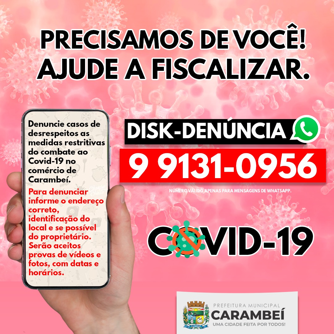 Carambeí lança Disk-Denúncia