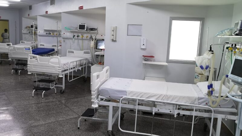 Hospital Cruz Vermelha de Castro atinge 60% de ocupação em leitos de UTI para pacientes com Covid-19