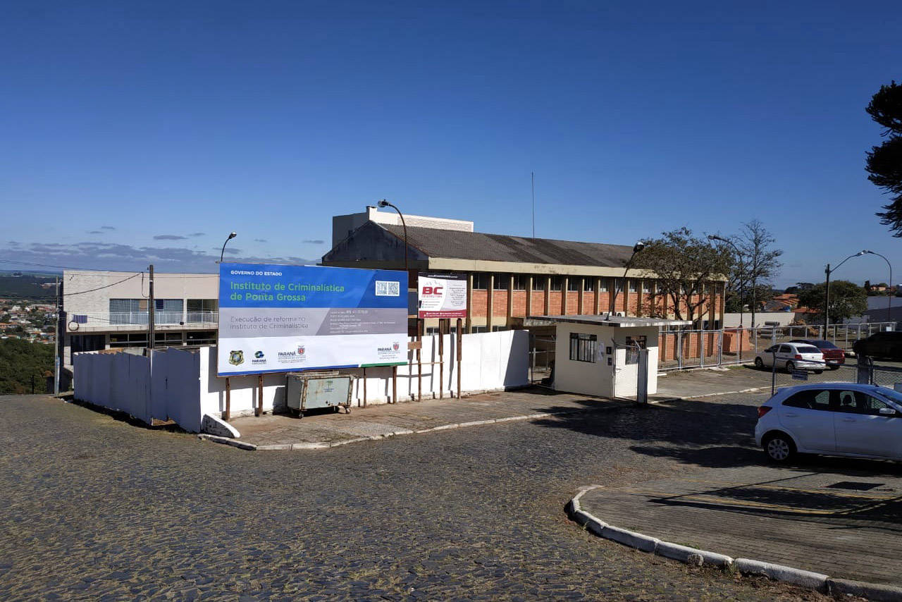 Polícia Científica em Ponta Grossa volta a funcionar em sede reformada