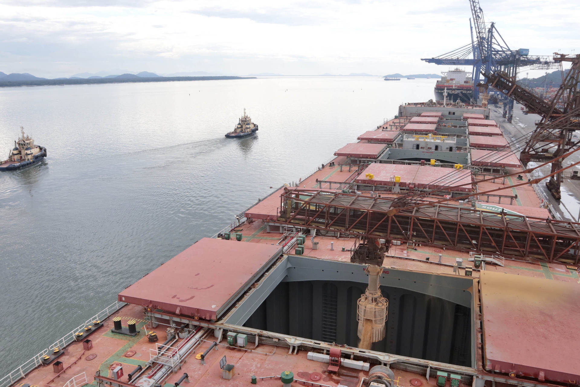 Comércio pelos portos do Paraná tem saldo positivo de US$ 6,52 bilhões