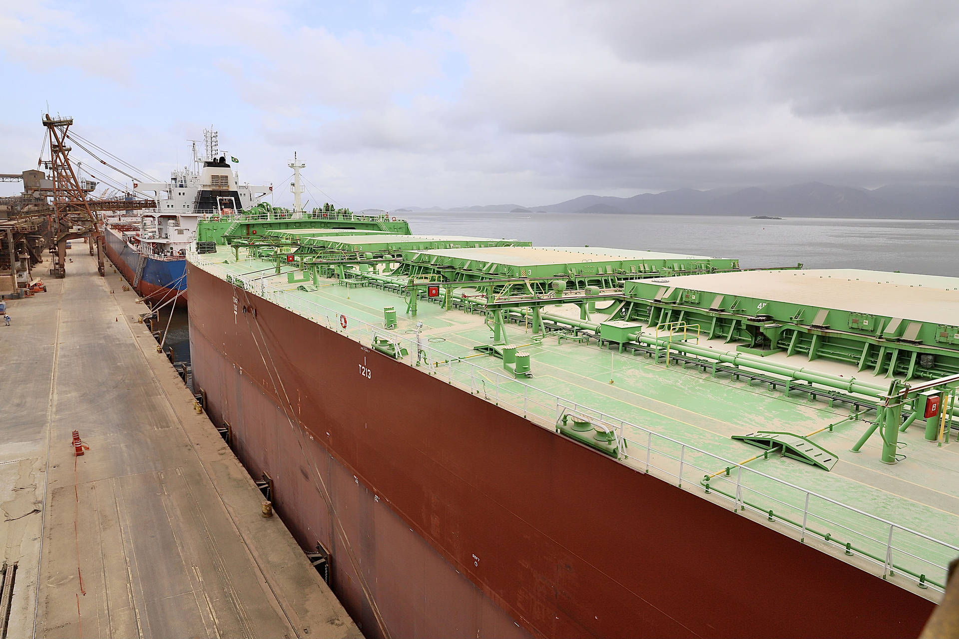 Porto bate recorde e faz maior embarque de farelo de soja em um único navio
