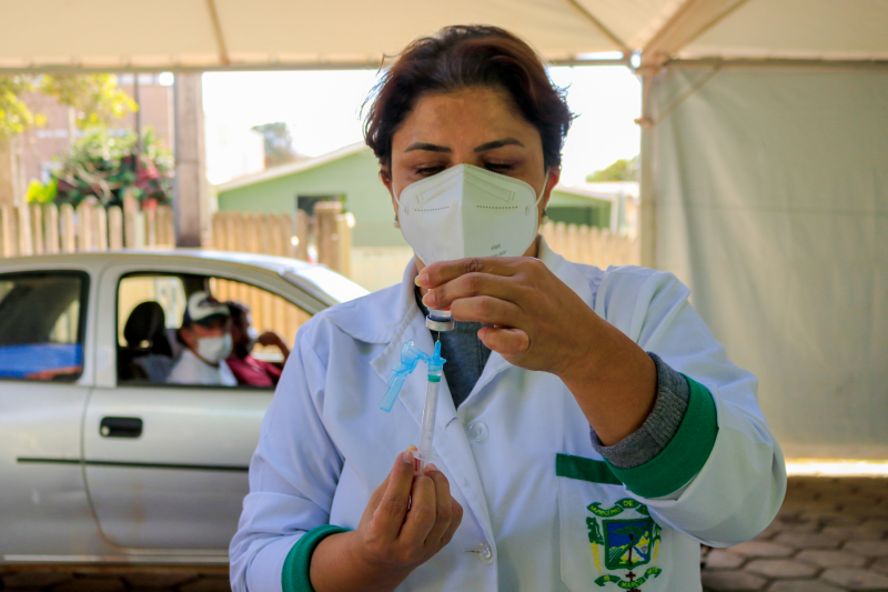 Saúde realiza “última chamada” para vacinar pessoas com comorbidades em Tibagi contra a Covid-19