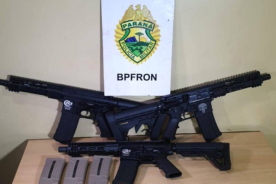 Circulação de armas de fogo cai 10% no Paraná no primeiro quadrimestre