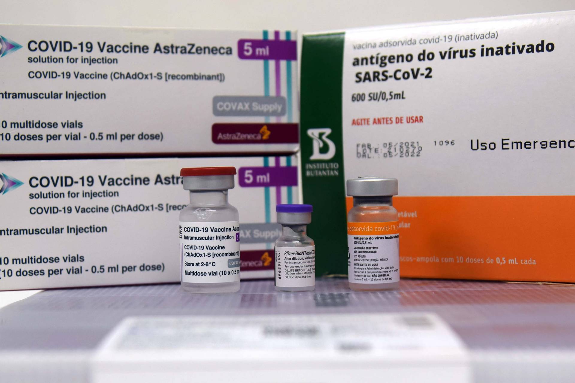 Ministério da Saúde confirma o envio de mais 453,7 mil vacinas contra a Covid-19 ao Paraná