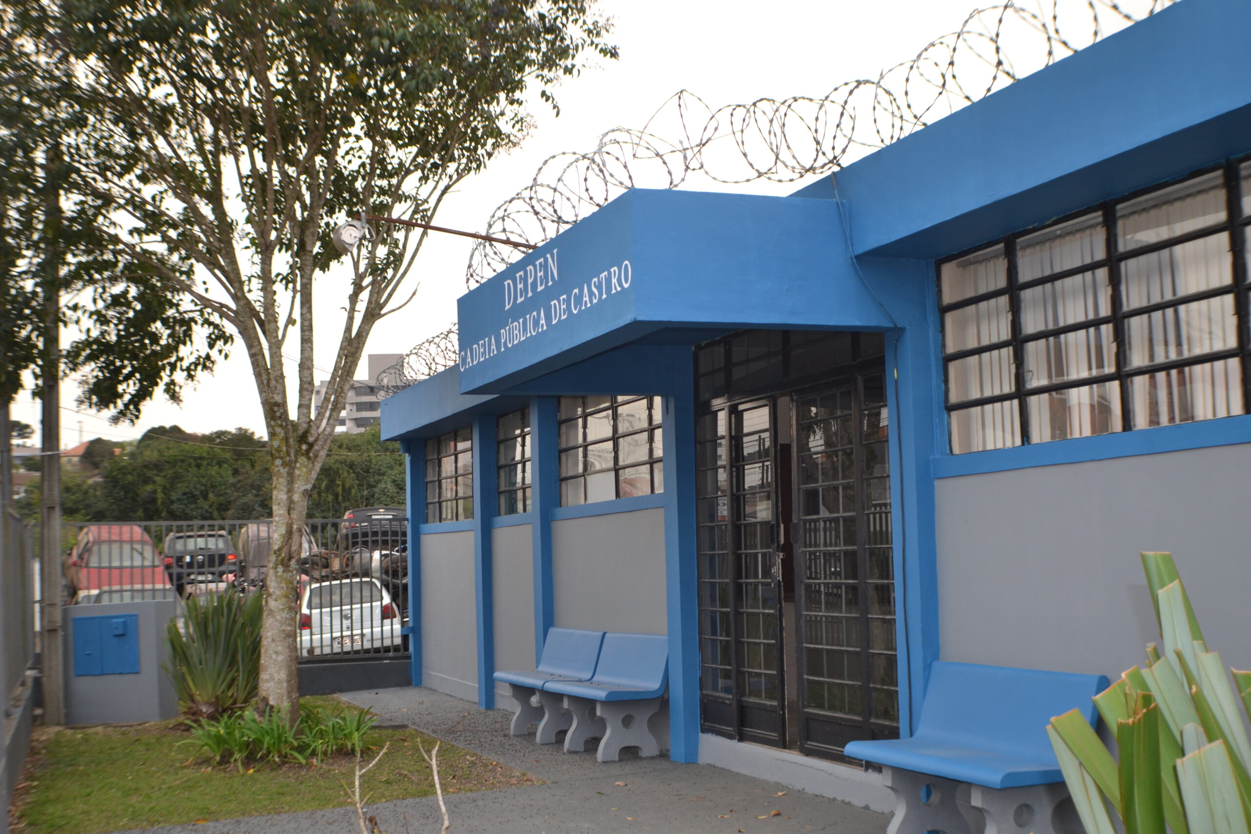 Projeto de revitalização começa a ser executado na Cadeia Pública de Castro