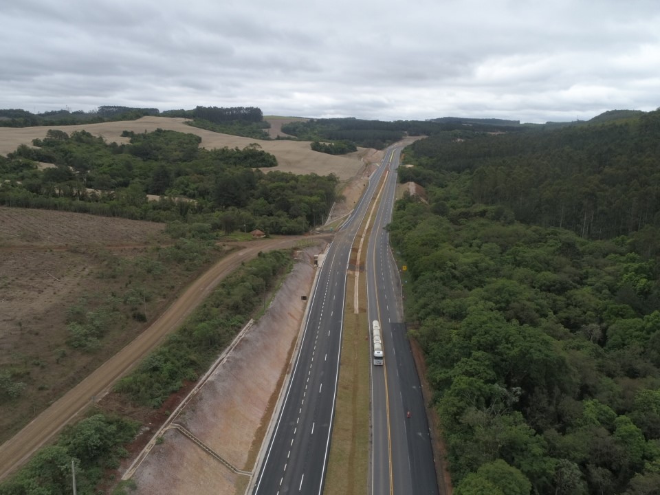 CCR RodoNorte libera mais 14 kms em duplicações para o tráfego na BR 376