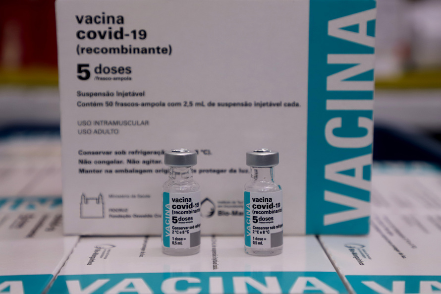 Mais 193 mil vacinas contra a Covid-19 devem chegar ao Paraná nesta sexta-feira