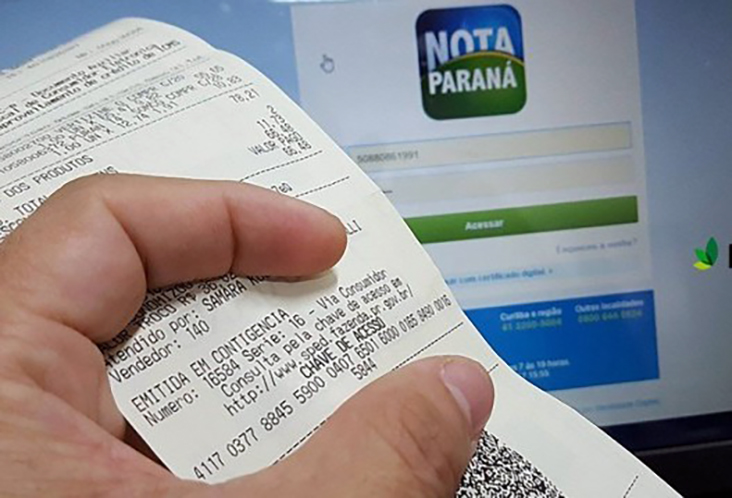 Nota Paraná devolve aos bolsos dos paranaenses R$ 336 milhões em 2021