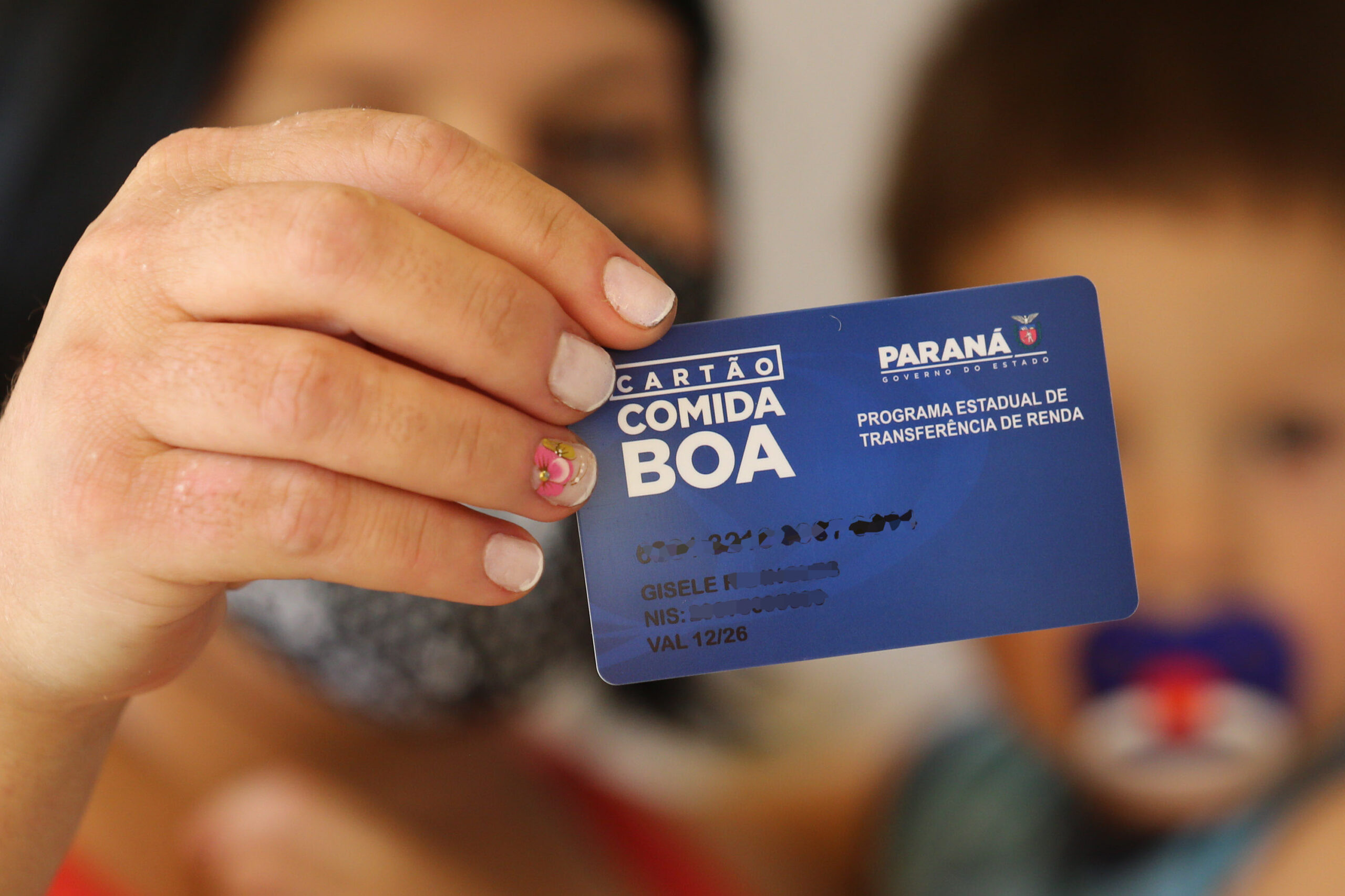 Mais de 50 mil famílias já utilizam o Cartão Comida Boa no Paraná