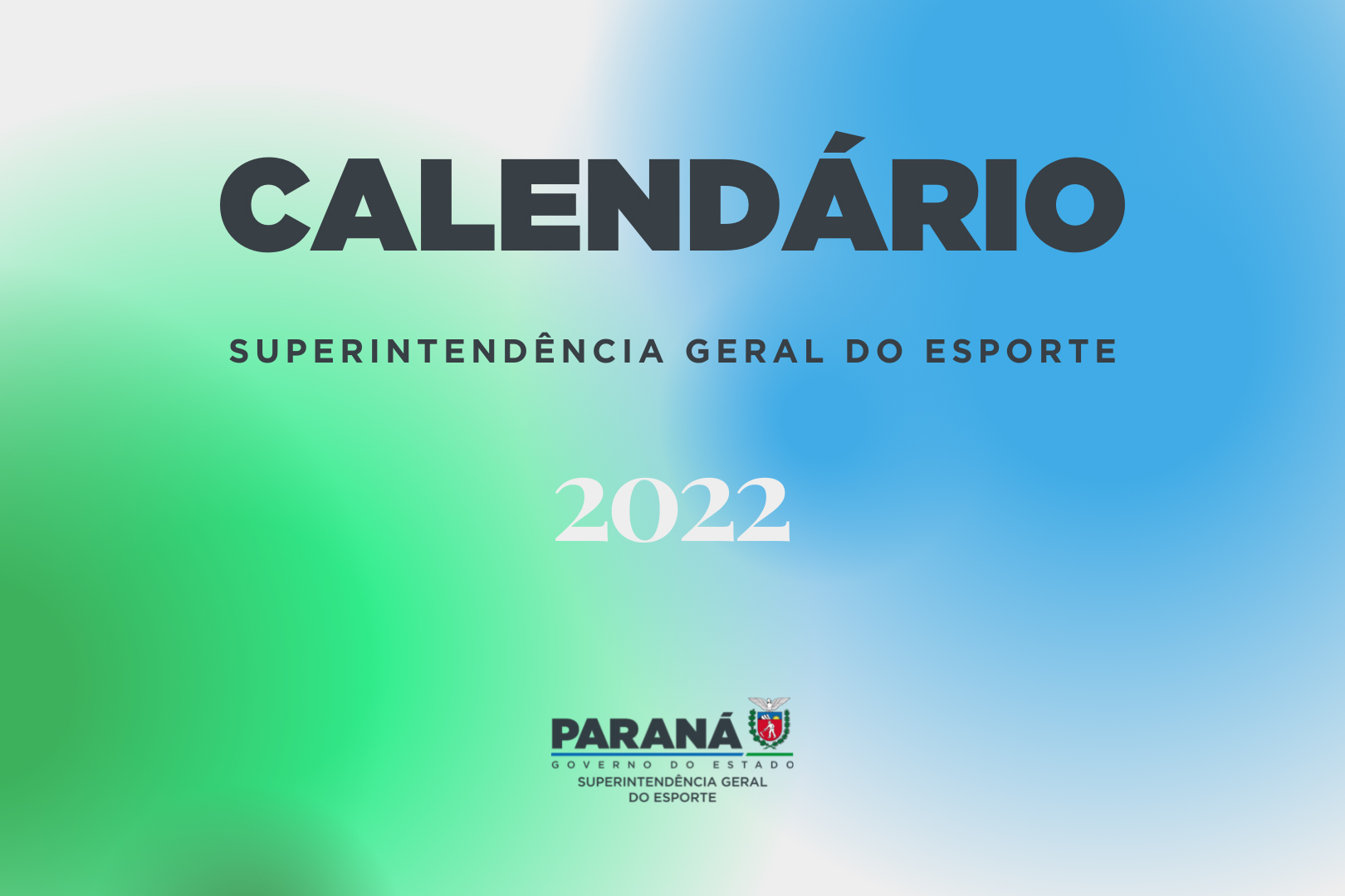 Paraná divulga o calendário esportivo de 2022; confira a programação