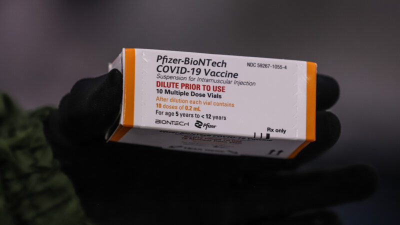 Mais 72 mil vacinas pediátricas da Pfizer chegam ao Estado
