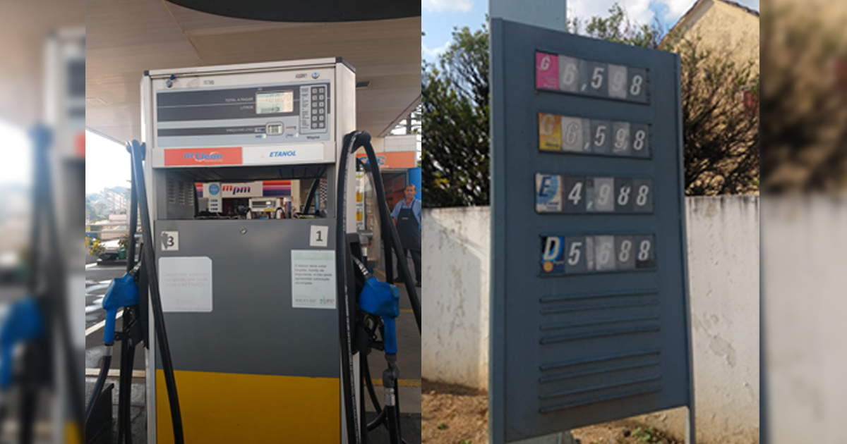 Combustível tem queda de preço na região, menos em Castro