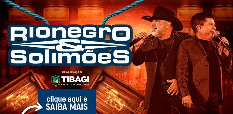 NESTE SÁBADO! Tibagi realiza show com a dupla Rio Negro & Solimões
