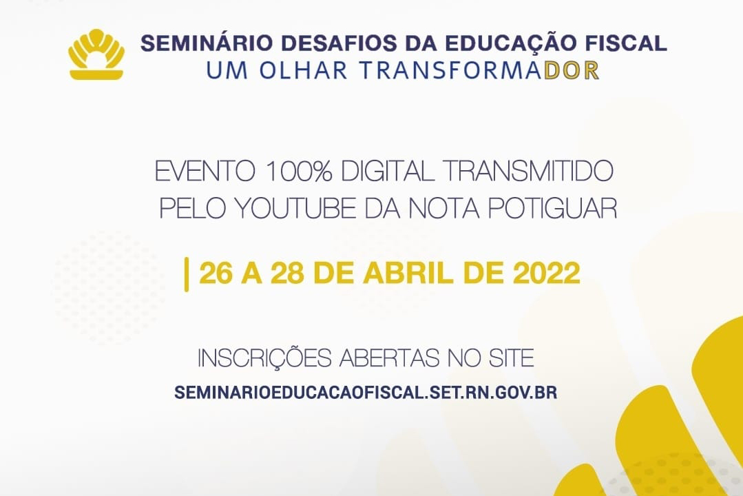 Seminário brasileiro debate os desafios da educação fiscal; inscrições estão abertas