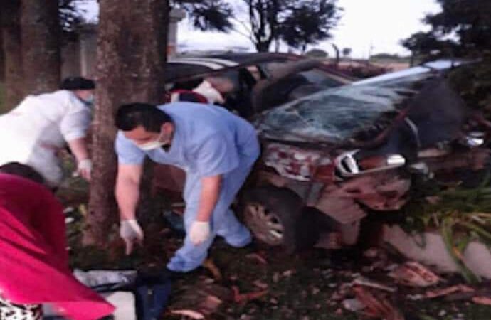 Grave acidente mata motorista na Avenida dos Pioneiros