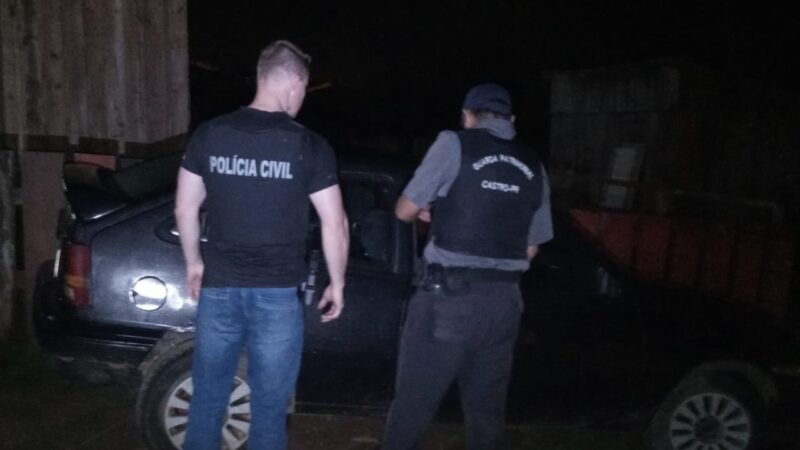 Kadett levado por ladrões é recuperado pelas forças de segurança de Castro