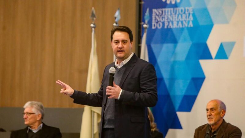 Ratinho Junior presta contas e apresenta propostas a associados do IEP e Movimento Pró Paraná