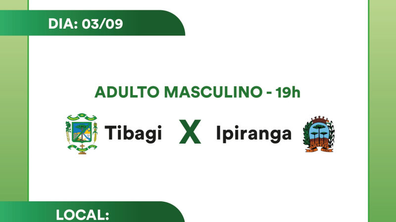 Tibagi estreia na Copa AMCG de Futsal contra Ipiranga em casa