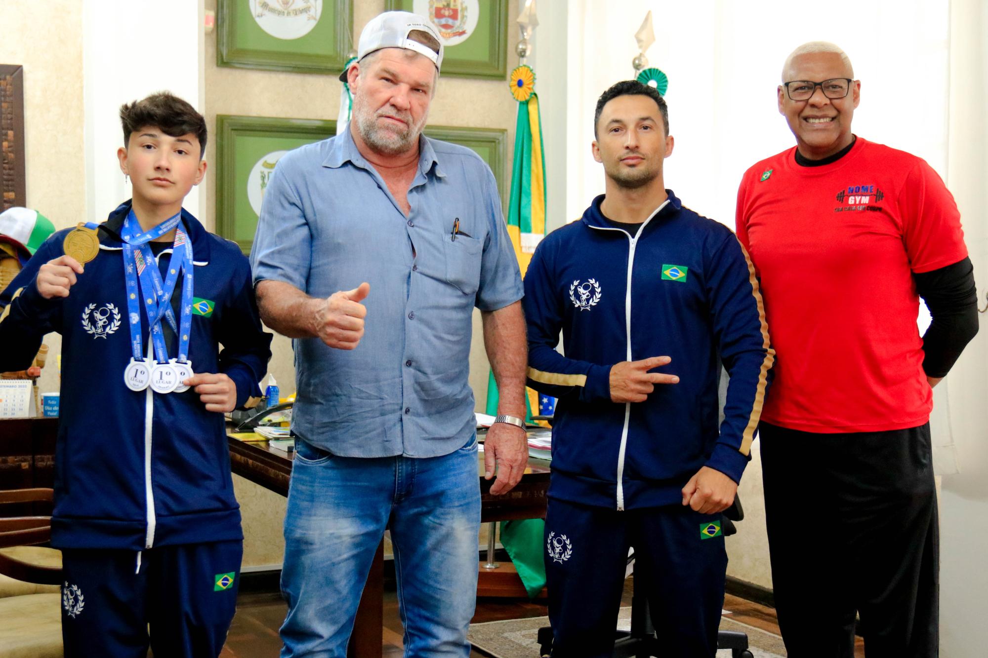 Atleta de Tibagi é campeão sul-americano de powerlifting