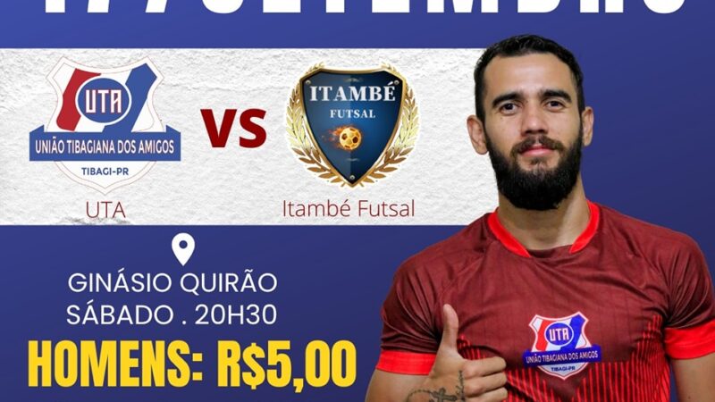 UTA/Tibagi inicia oitavas da Bronze em casa contra o Itambé Futsal