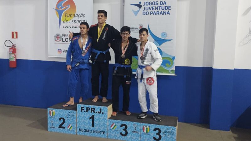 Atleta de Tibagi conquista medalha de bronze em competição de jiu-jitsu