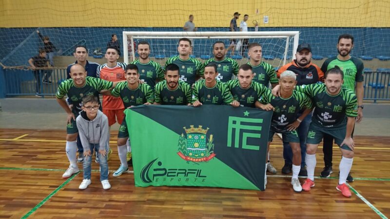 Equipes municipais seguem disputa na 10ª Copa AMCG de Futsal