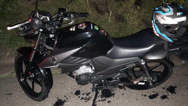 Motociclista fica ferido após sofrer queda na PR-151