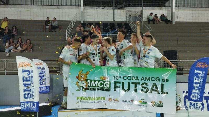 Castro vence Sub 17 da 10ª Copa AMCG de Futsal