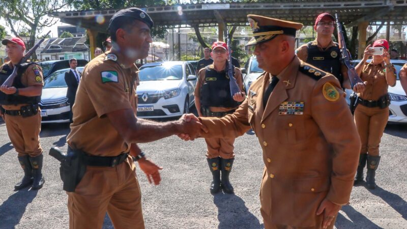 Batalhão de Polícia Rodoviária da PMPR tem novo comandante