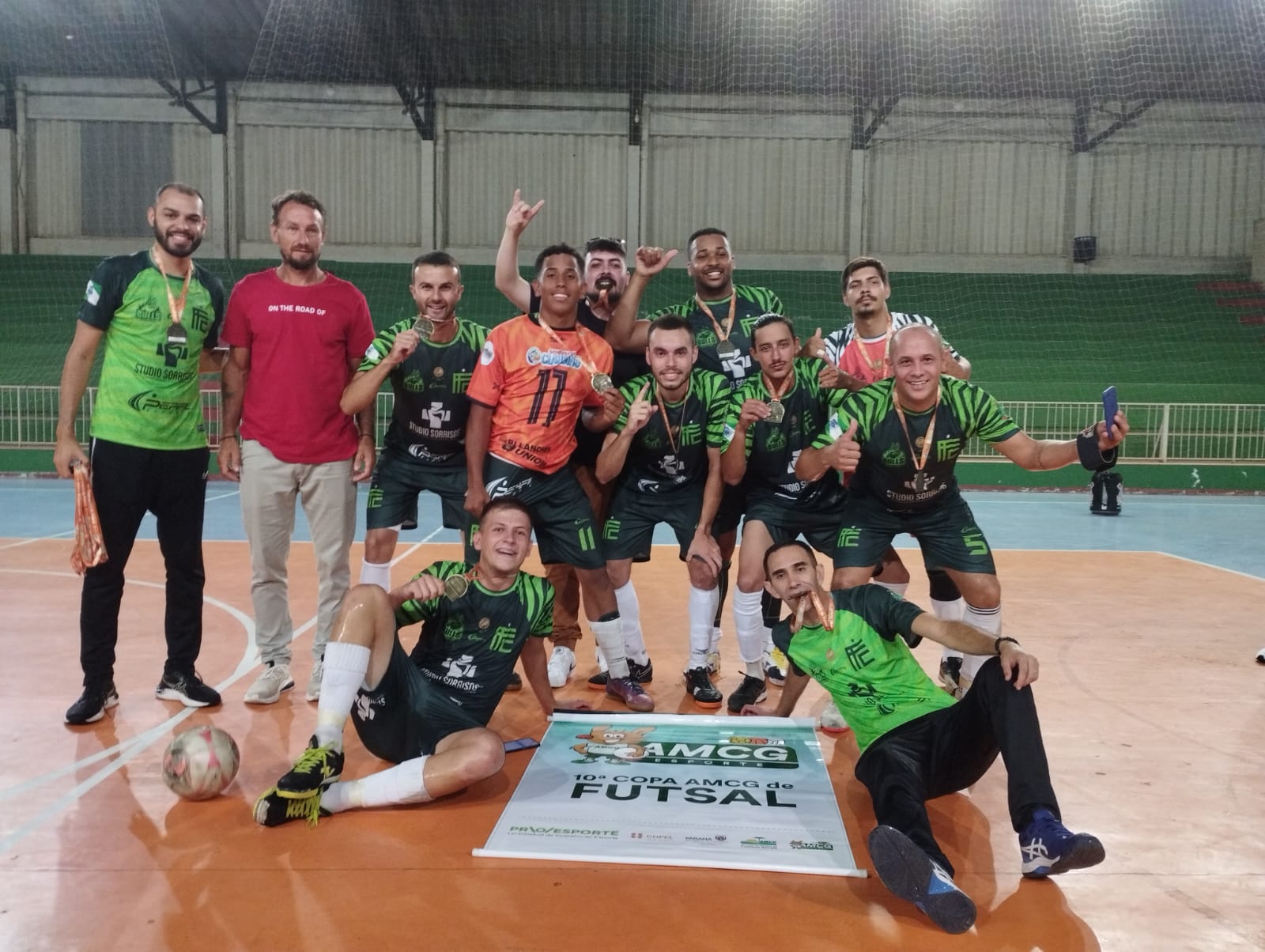 Arapoti conquista título inédito na Copa AMCG de Futsal