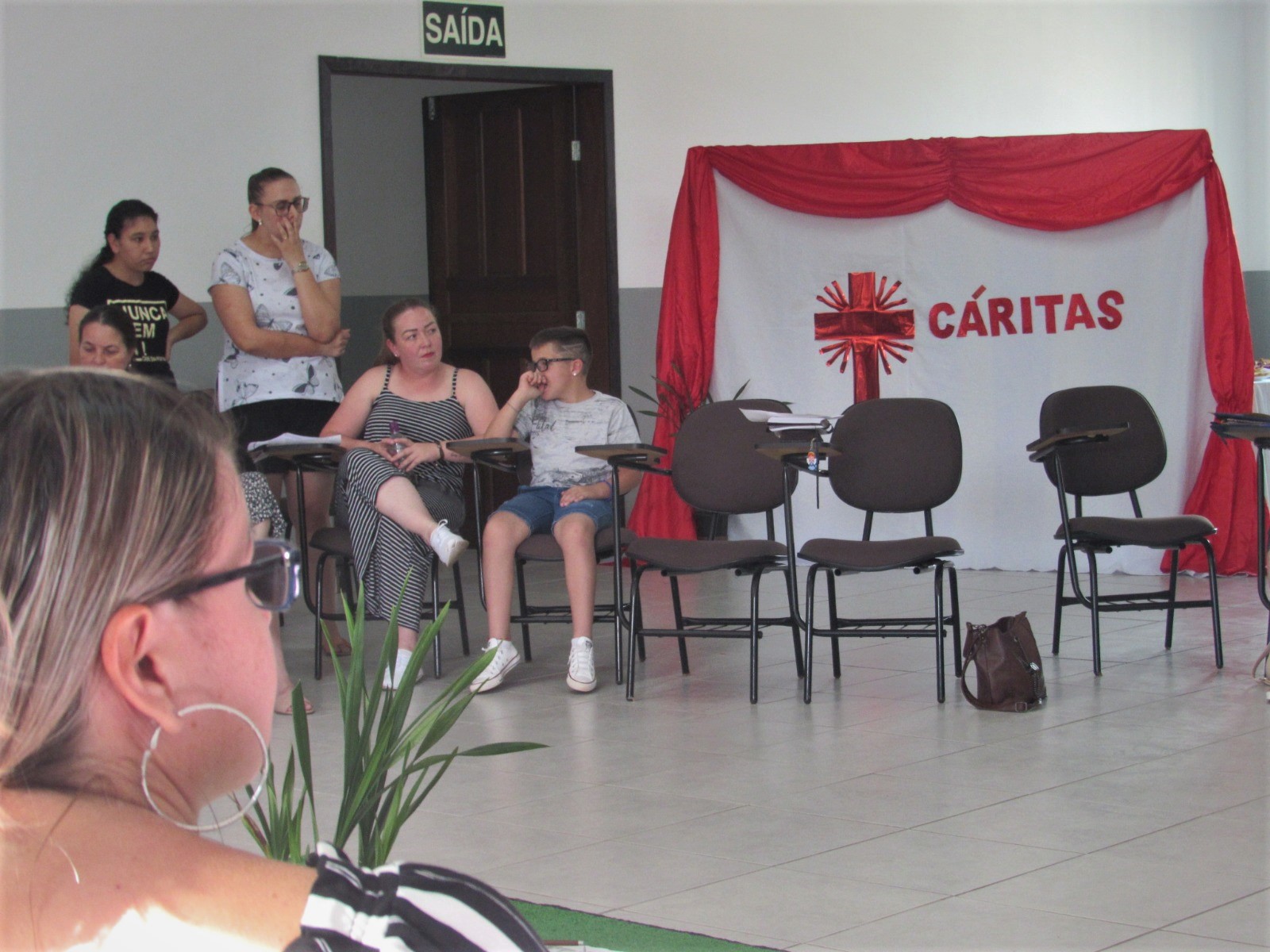 Projeto ambiental da Caritas é apresentado a catequistas de Castro