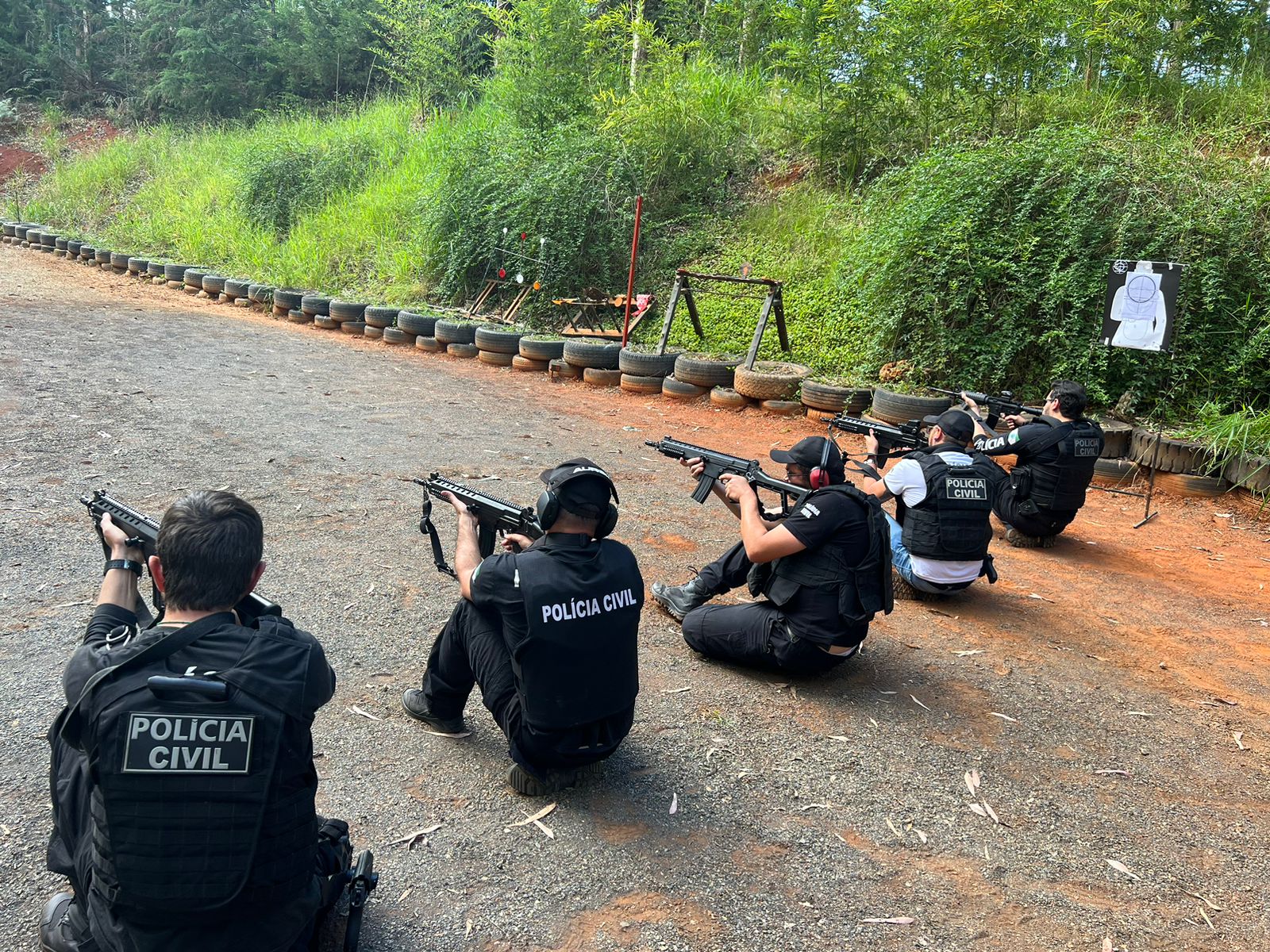 Polícia Civil realiza curso de habilitação fuzil e carabina