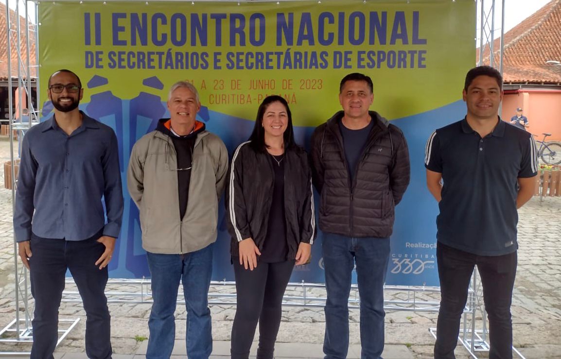 Ponta Grossa participa de capacitação em Encontro Nacional de Secretarias de Esportes
