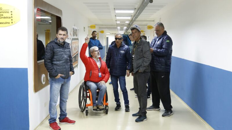 Ginásio Jamal recebe vistoria do Comitê Paralímpico Brasileiro
