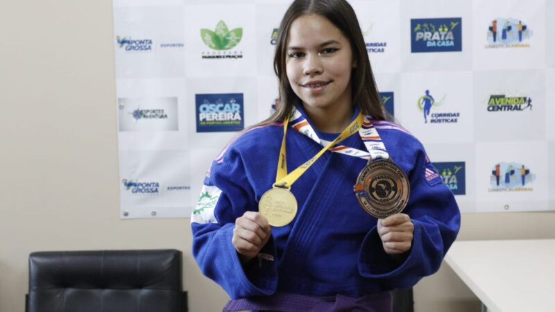 Judoca representa PG em campeonato brasileiro de judô