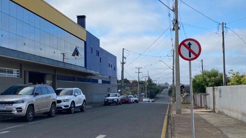 Prefeitura alerta que mudança no sentido das ruas somente após sinalização
