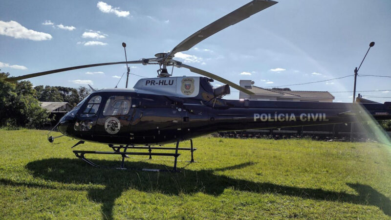 Polícia Civil do Paraná comemora sete anos do Grupamento de Operações Aéreas