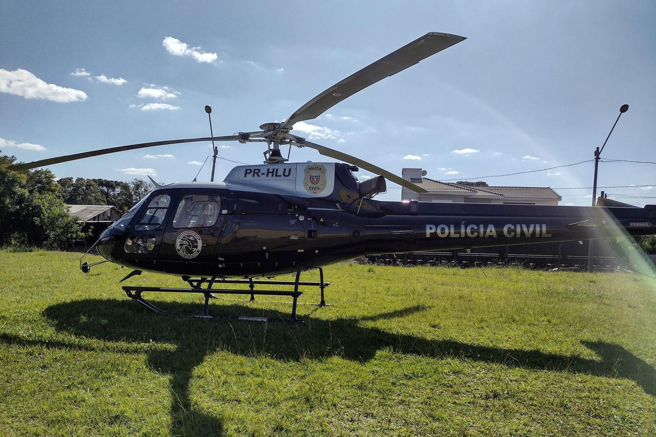 Polícia Civil do Paraná comemora sete anos do Grupamento de Operações Aéreas