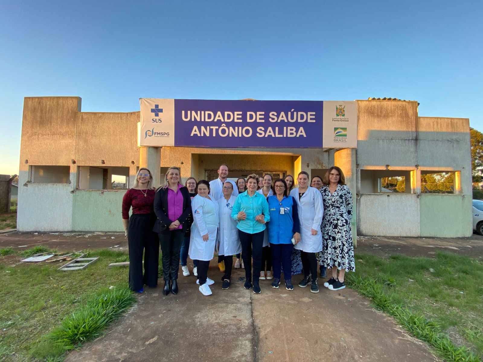Prefeita Elizabeth anuncia o início das obras da unidade de saúde Antônio Saliba