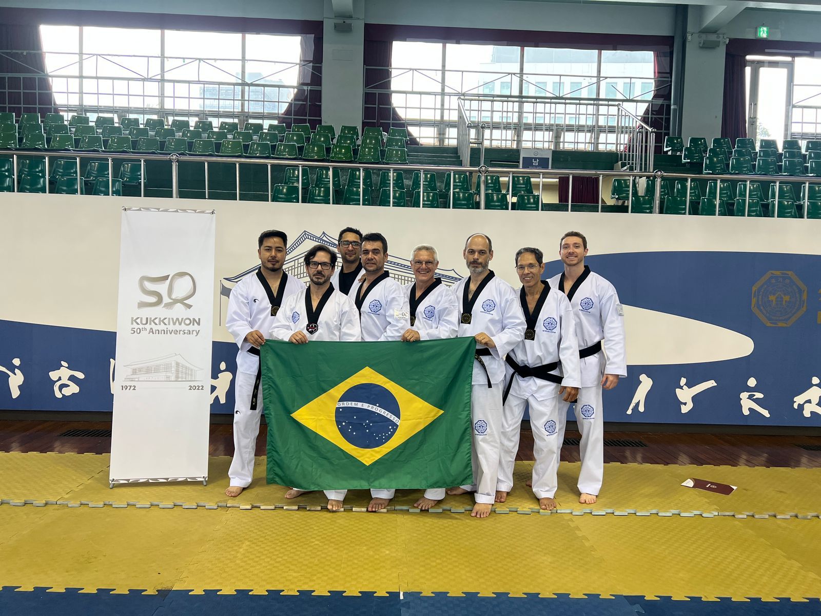 Atleta de PG representa Brasil em competição internacional de taekwondo